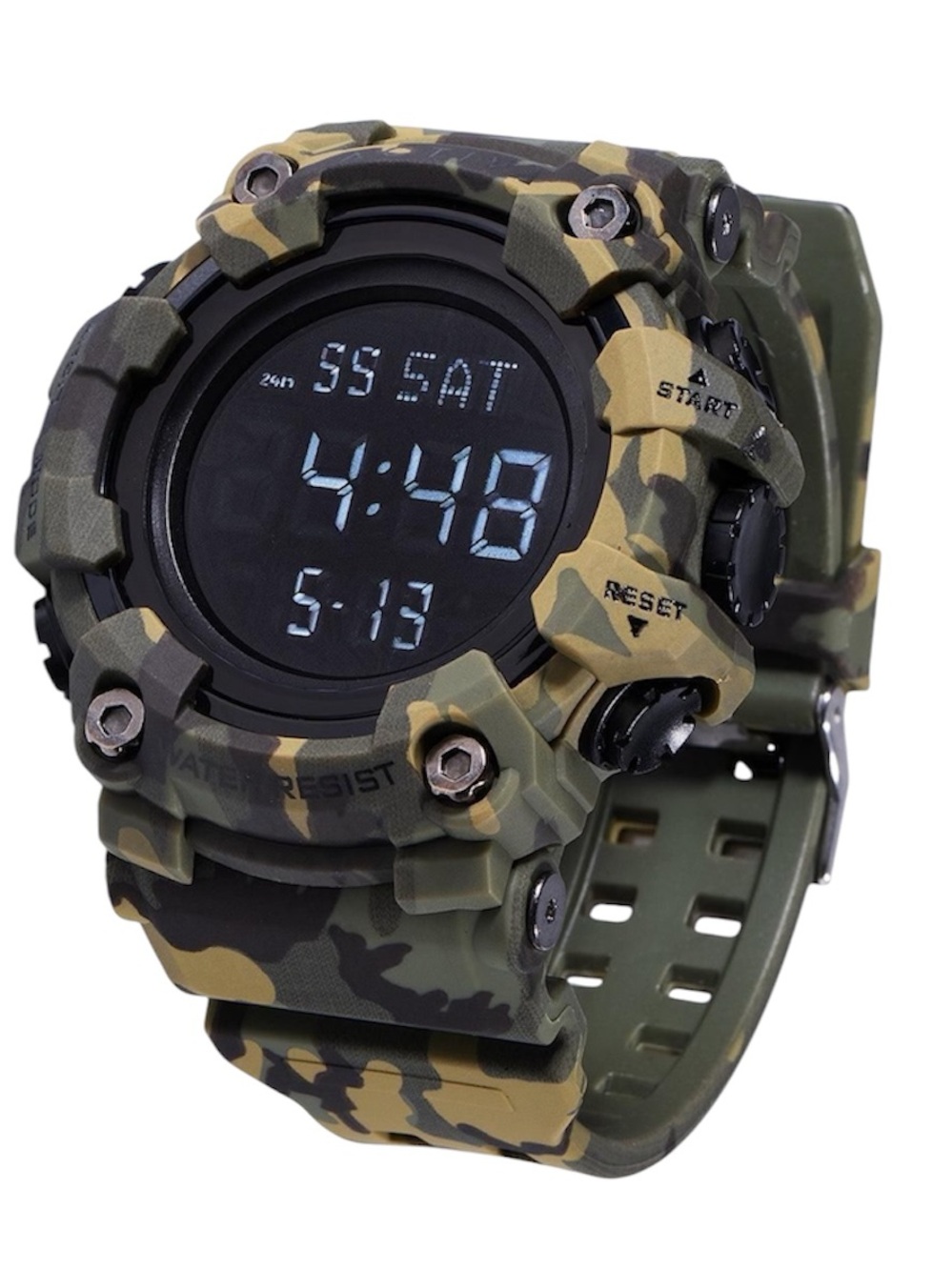 Activa Hexstrike X Invicta NEW with Box Digital Watch 56mm, Camouflage, Green